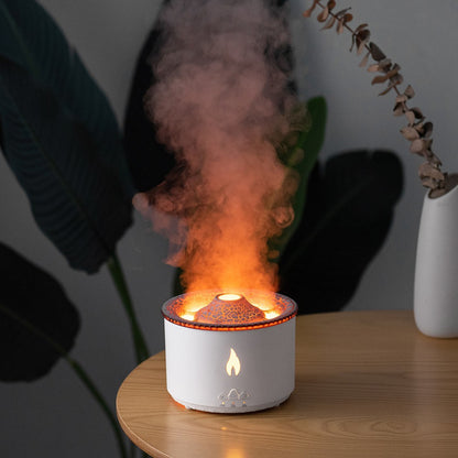 New Two-Color Spray Ring Volcano Humidifier